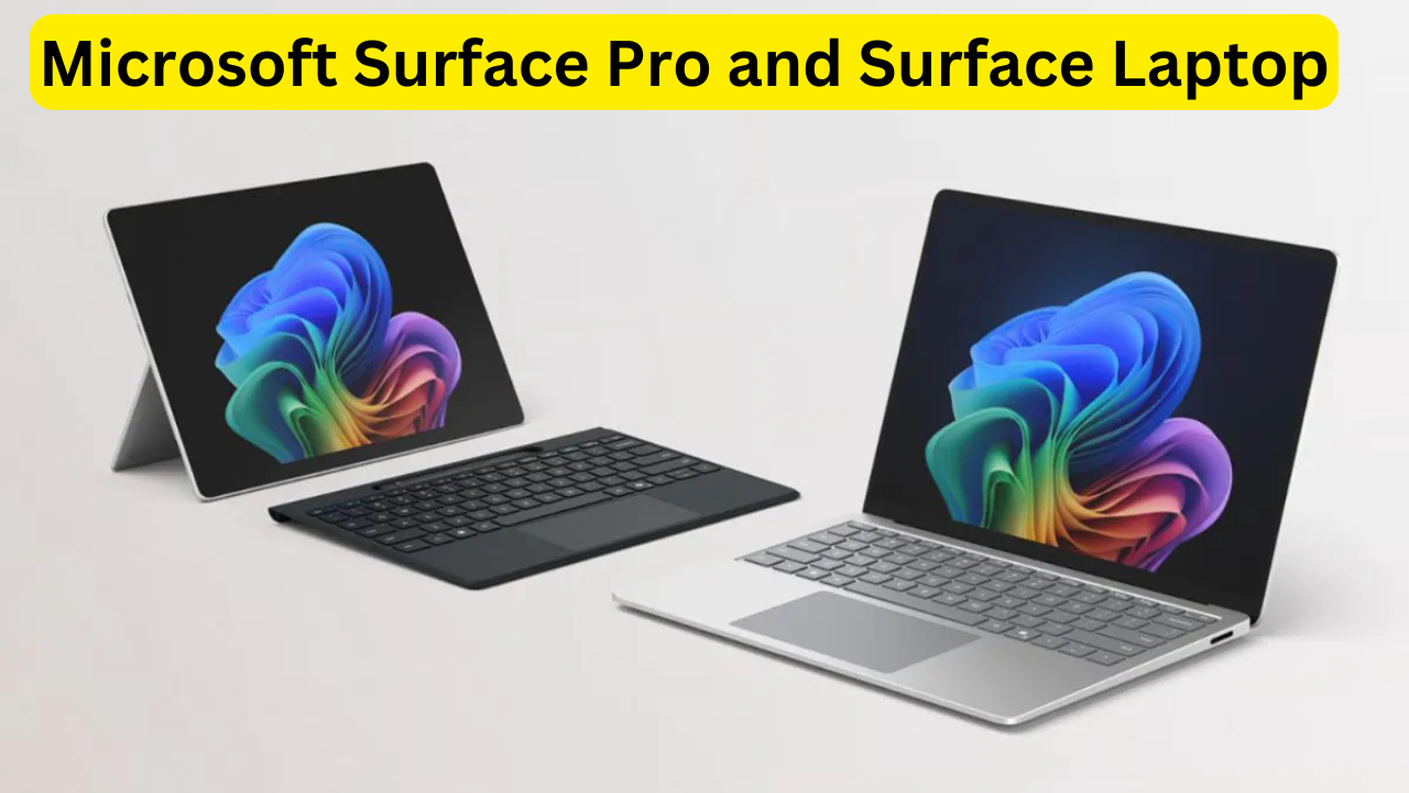 Microsoft Surface Pro and Surface Laptop