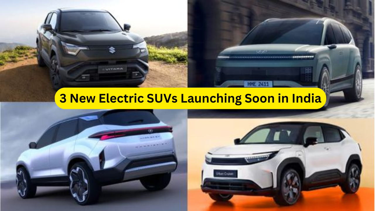 3 New Electric SUVs Launching Soon in India