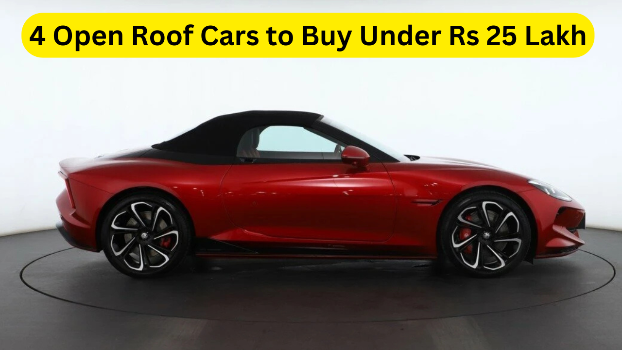 4 Open Roof Cars to Buy Under Rs 25 Lakh: A Comprehensive Guide 4 Open Roof Cars to Buy Under Rs 25 Lakh