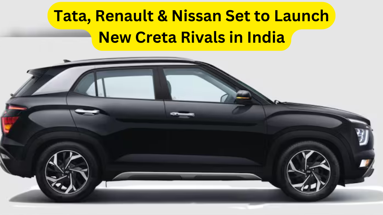 Tata, Renault & Nissan Set to Launch New Creta Rivals in India
