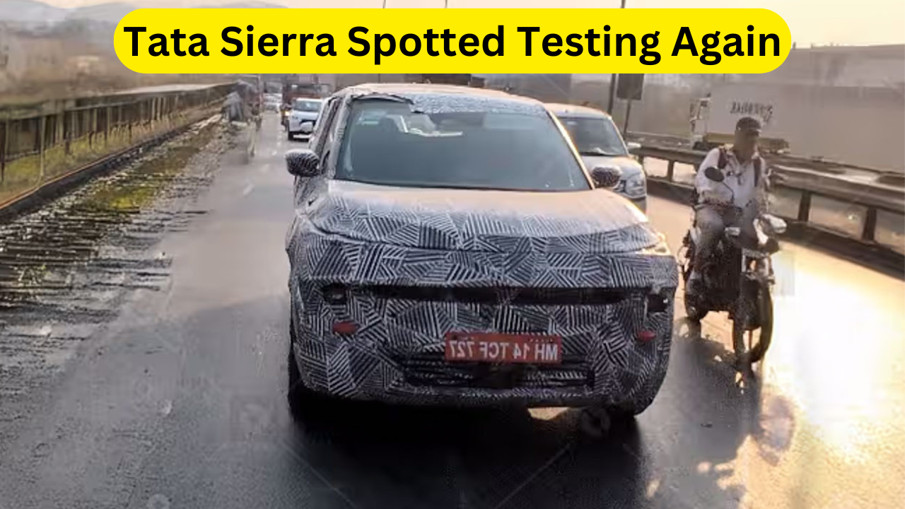 Tata Sierra Spotted Testing Again