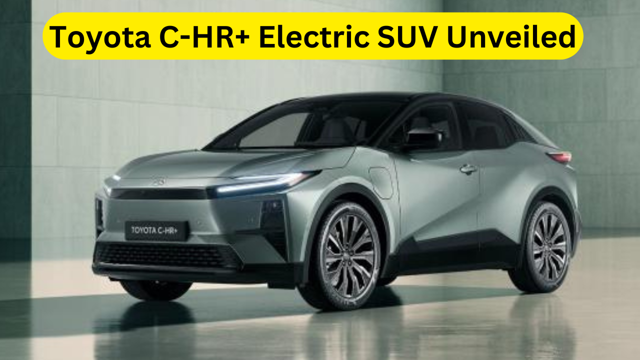 Toyota C-HR+ Electric SUV Unveiled